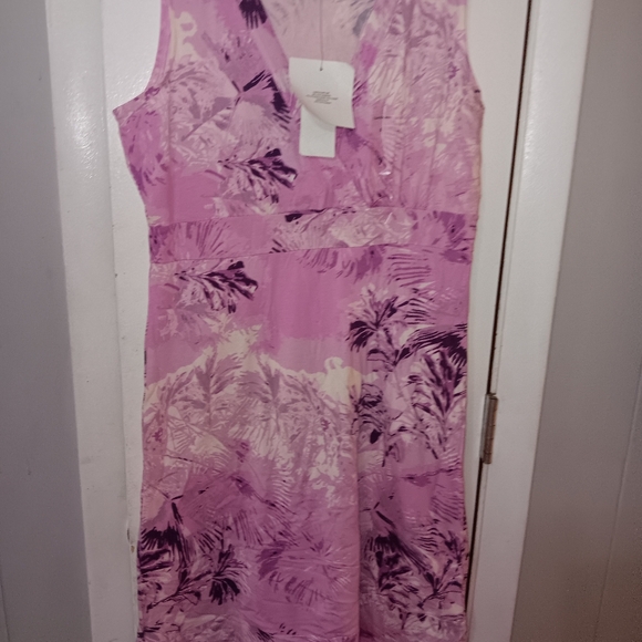 Calvin Klein Jeans Women's Sun Dress or Swimsuit Cover Up ORCHID PINK-Small-NWT - Picture 2 of 7